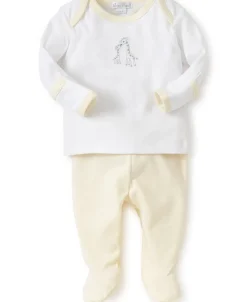 Kissy Kissy Giraffe Generations Stripe Footed Pant Set> Classic Collections