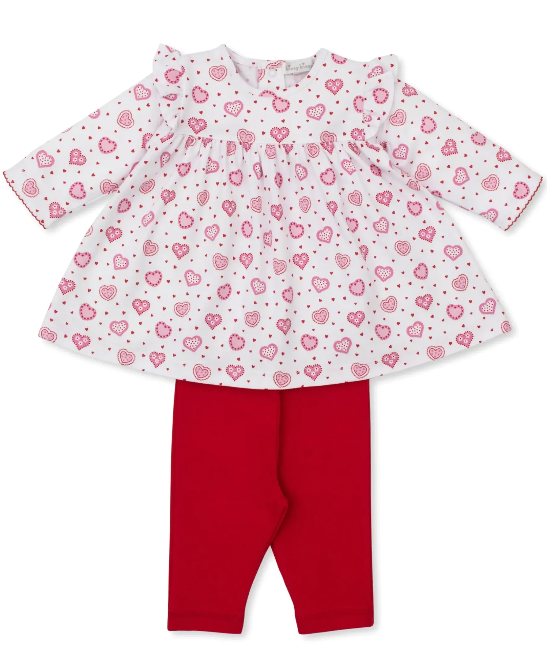 Kissy Kissy Heartfelt Hearts Dress Set> Dresses + Bubbles