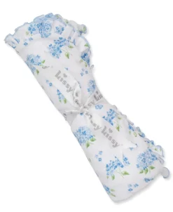 Kissy Kissy Heavenly Hydrangeas Blue Blanket> Blankets
