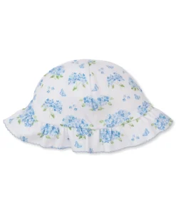 Kissy Kissy Heavenly Hydrangeas Blue Floppy Hat> Hats