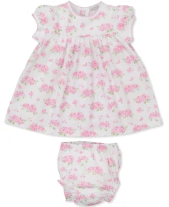 Kissy Kissy Heavenly Hydrangeas Woven Dress Set> Dresses + Bubbles