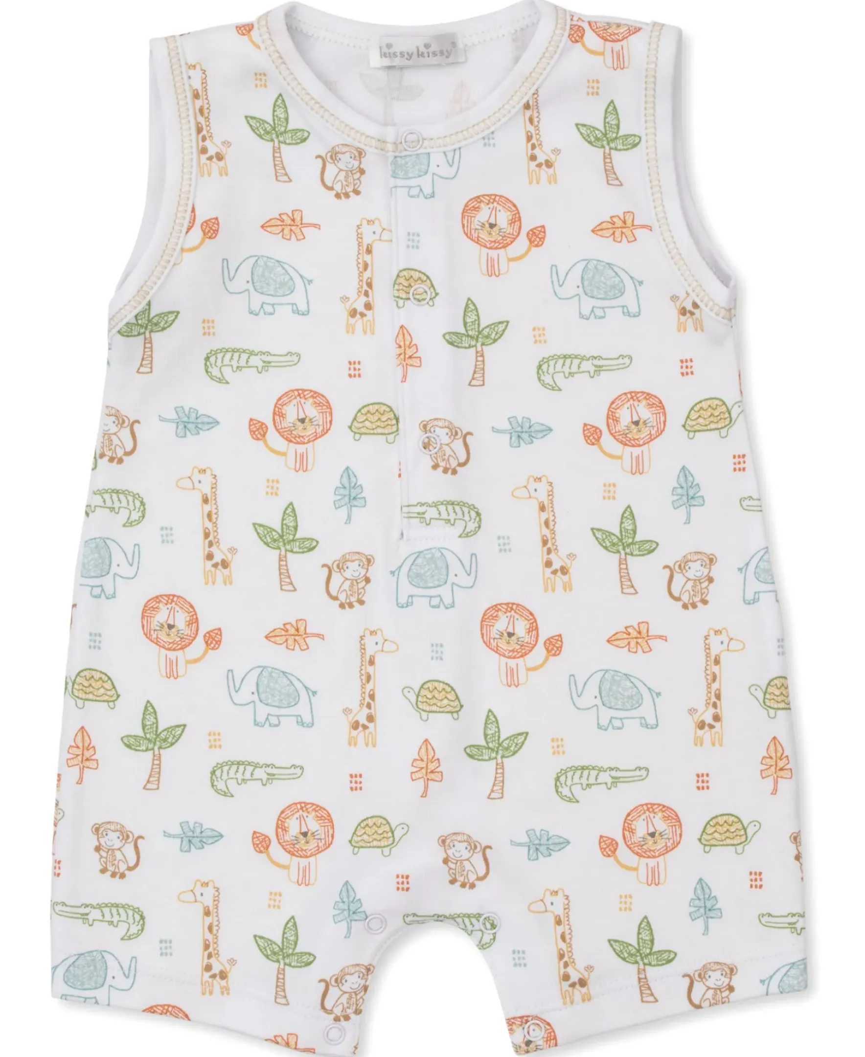 Kissy Kissy Jungle Adventure Sleeveless Playsuit> Playsuits|Rompers