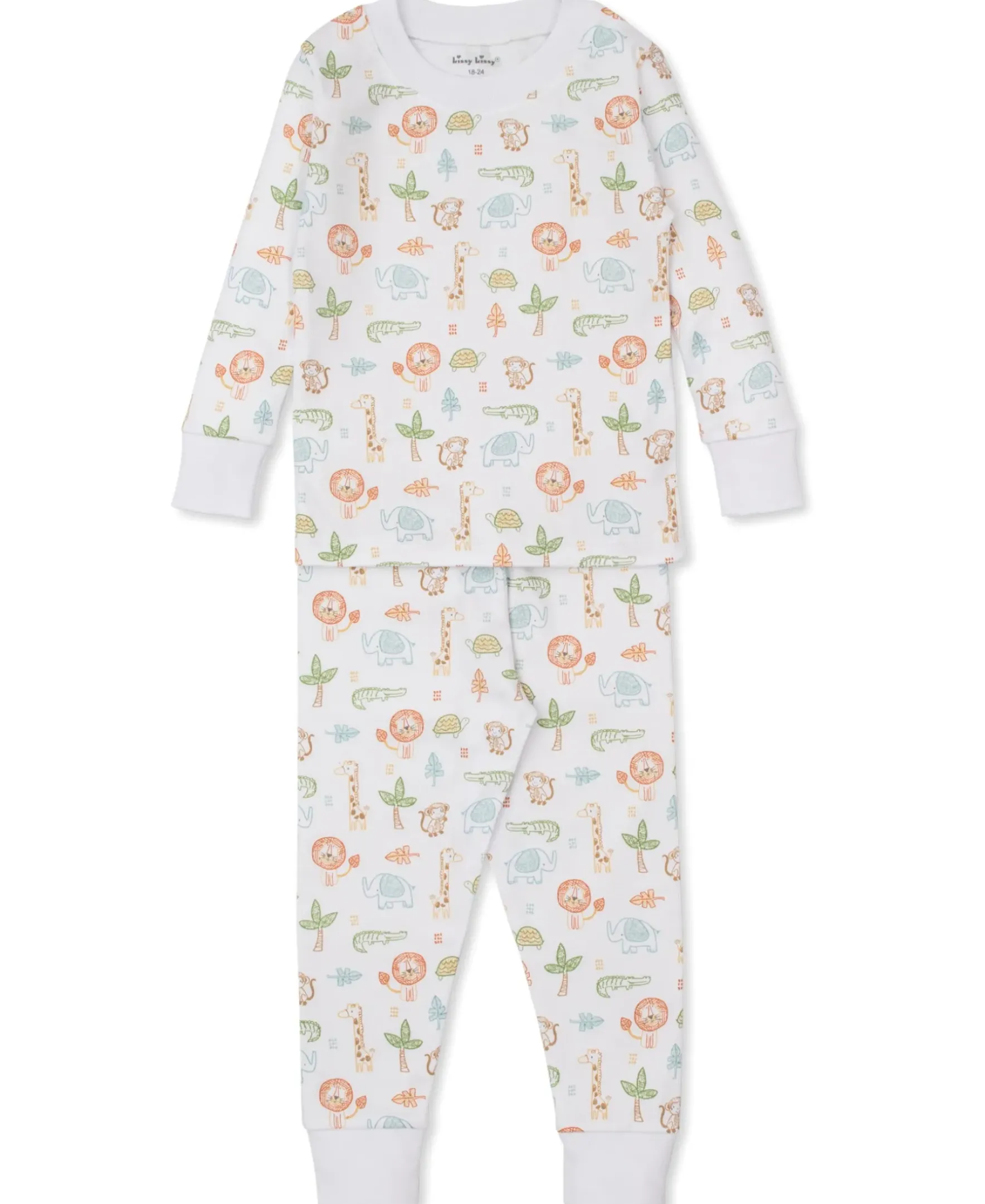 Kissy Kissy Jungle Adventure Toddler Pajama Set>Kids Pajamas|Pajamas