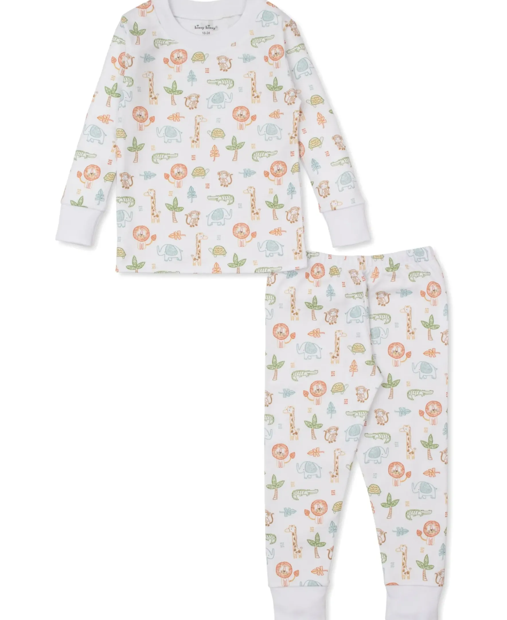 Kissy Kissy Jungle Adventure Toddler Pajama Set>Kids Pajamas|Pajamas