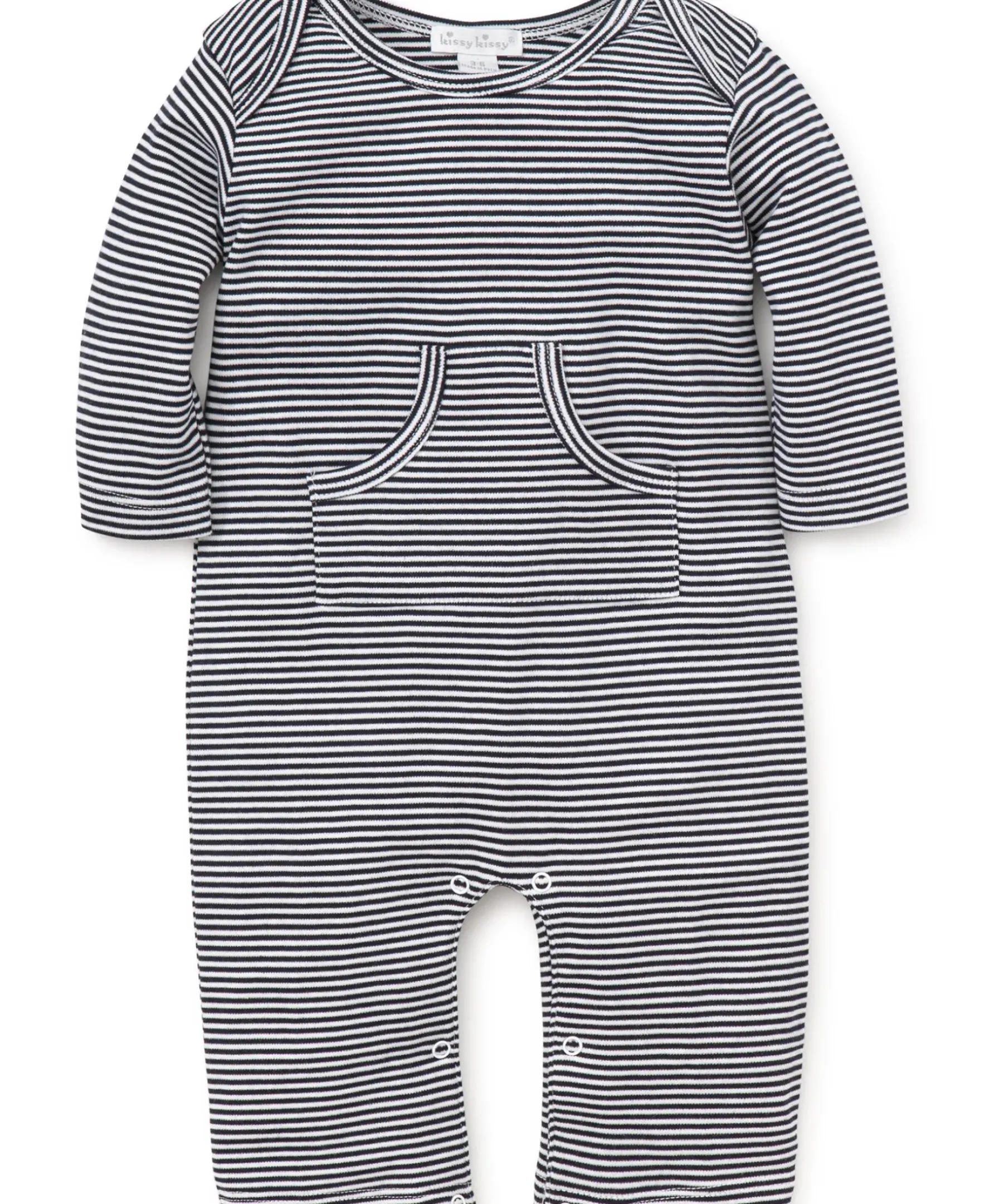 Kissy Kissy Kissy Essentials Blue Stripe Playsuit> Playsuits|Rompers