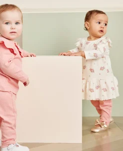 Kissy Kissy Kissy Love Abloom Ribbed Dress Set><noscript><img width=