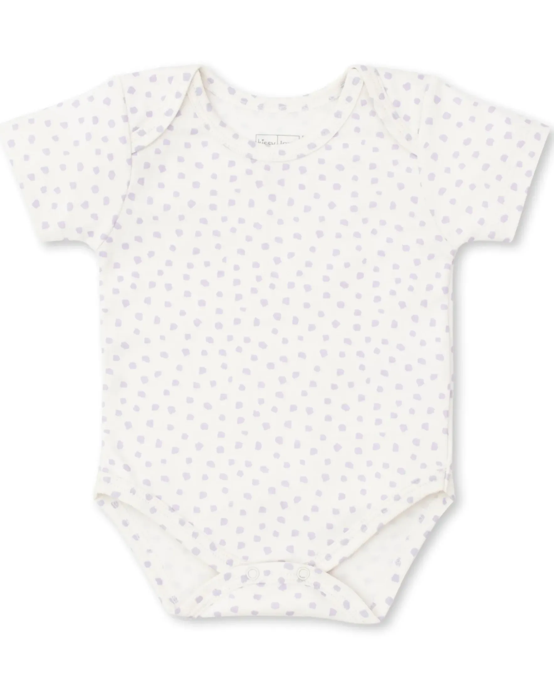 Kissy Kissy Kissy Love Basics Speckles Short Sleeve Bodysuit> Bodysuits