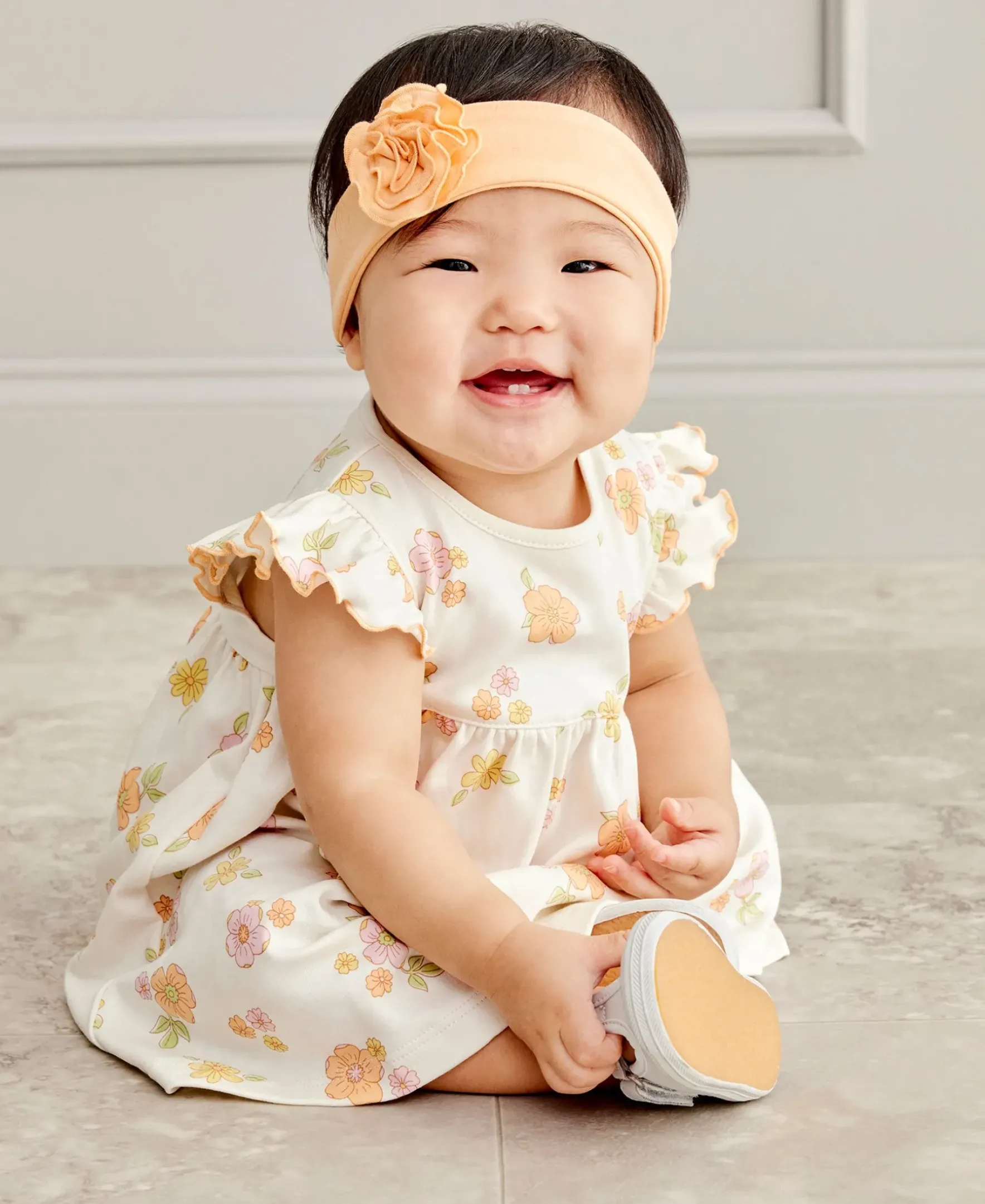 Kissy Kissy Kissy Love Blushing Blossoms Dress Set> Dresses + Bubbles