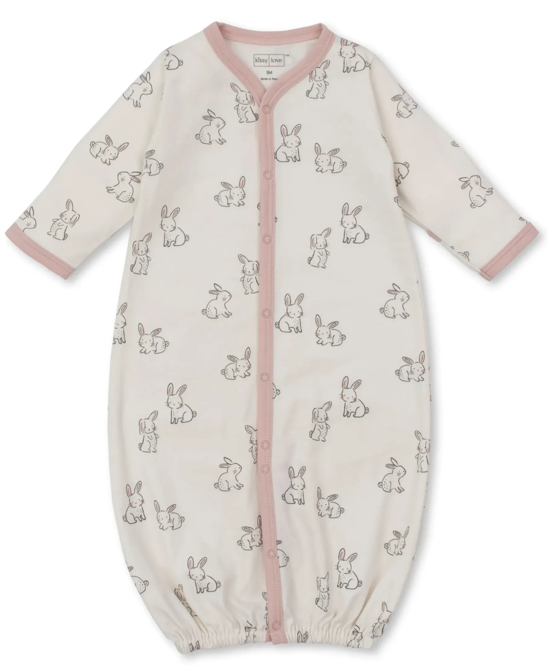 Kissy Kissy Kissy Love Bunny Buddies Pink Convertible Gown> Convertible Gowns