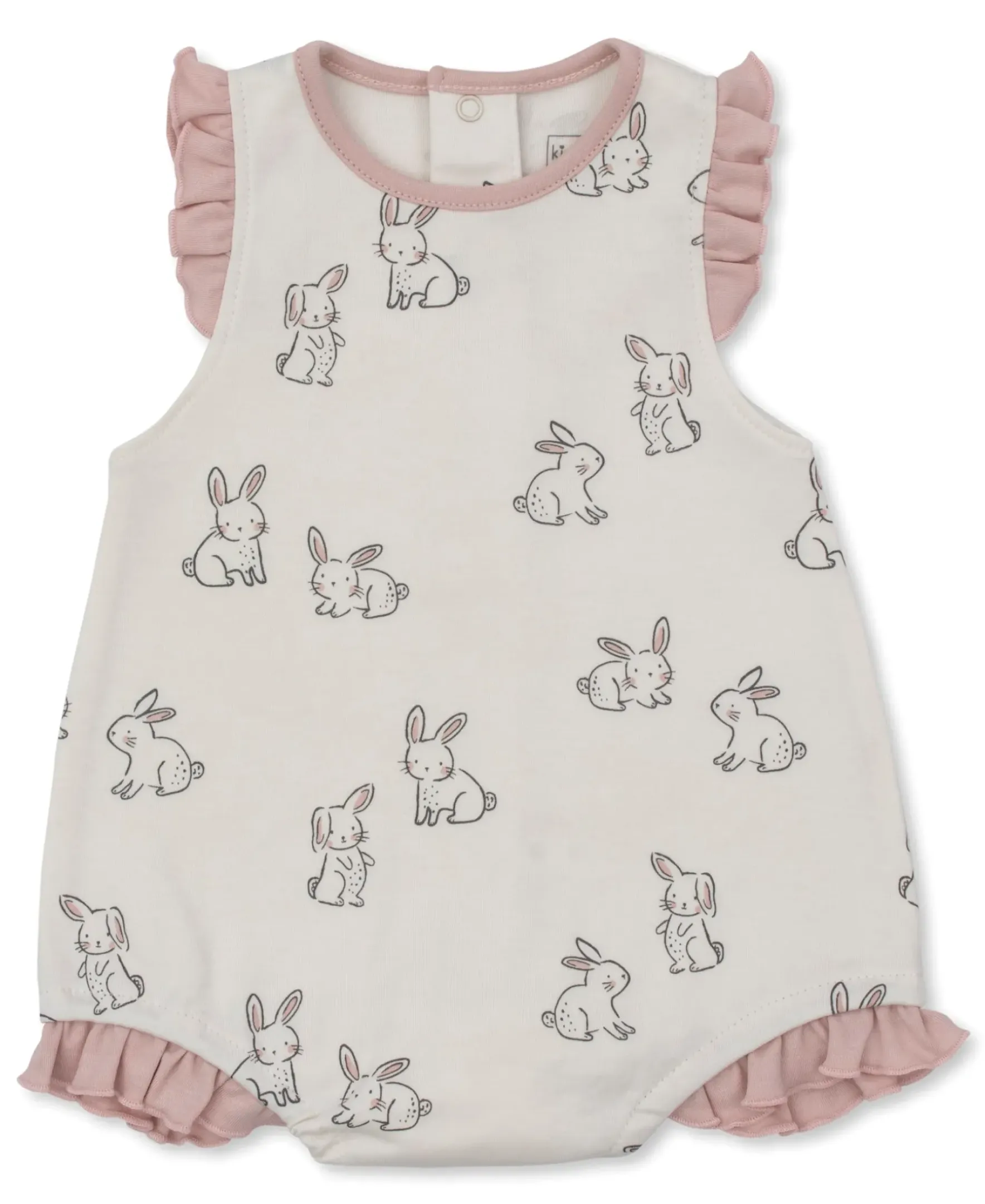 Kissy Kissy Kissy Love Bunny Buddies Pink Bubble> Rompers|Dresses + Bubbles