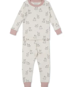 Kissy Kissy Kissy Love Bunny Buddies Pink Toddler Pajama Set>Kids Pajamas|Pajamas