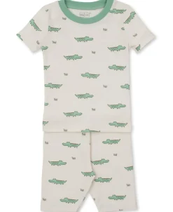 Kissy Kissy Kissy Love Crocodile Walk Short Pajama Set> Pajamas