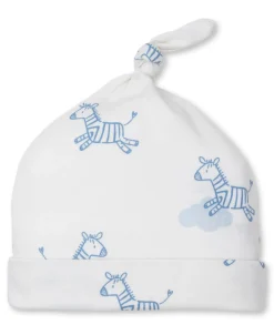 Kissy Kissy Kissy Love Dreamy Zebras Blue Hat> Hats