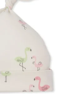 Kissy Kissy Kissy Love Flamingo Love Knotted Hat> Hats