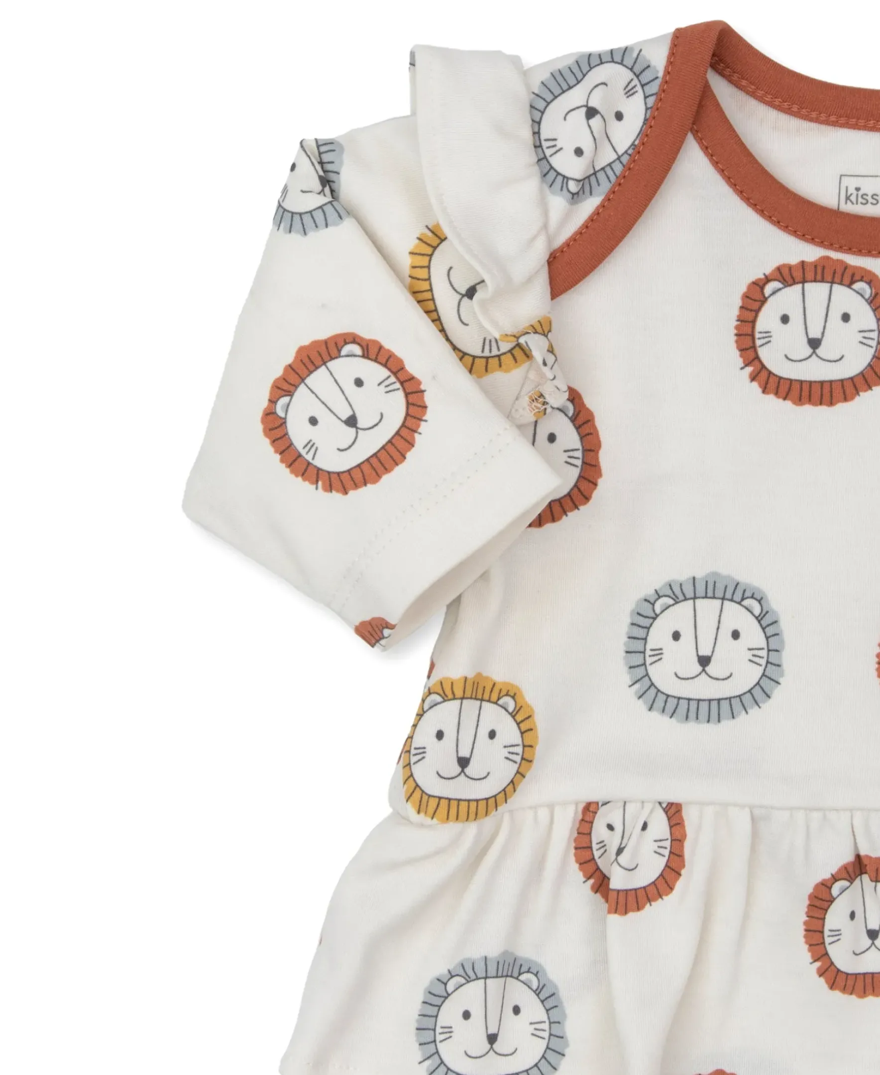 Kissy Kissy Kissy Love Happy Lions Playsuit> Playsuits|Rompers