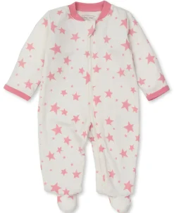Kissy Kissy Kissy Love Star Zone Zip Footie (NB)> Footies|Pajamas