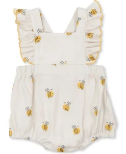 Kissy Kissy Kissy Love Tumbling Bees Bubble> Rompers|Dresses + Bubbles
