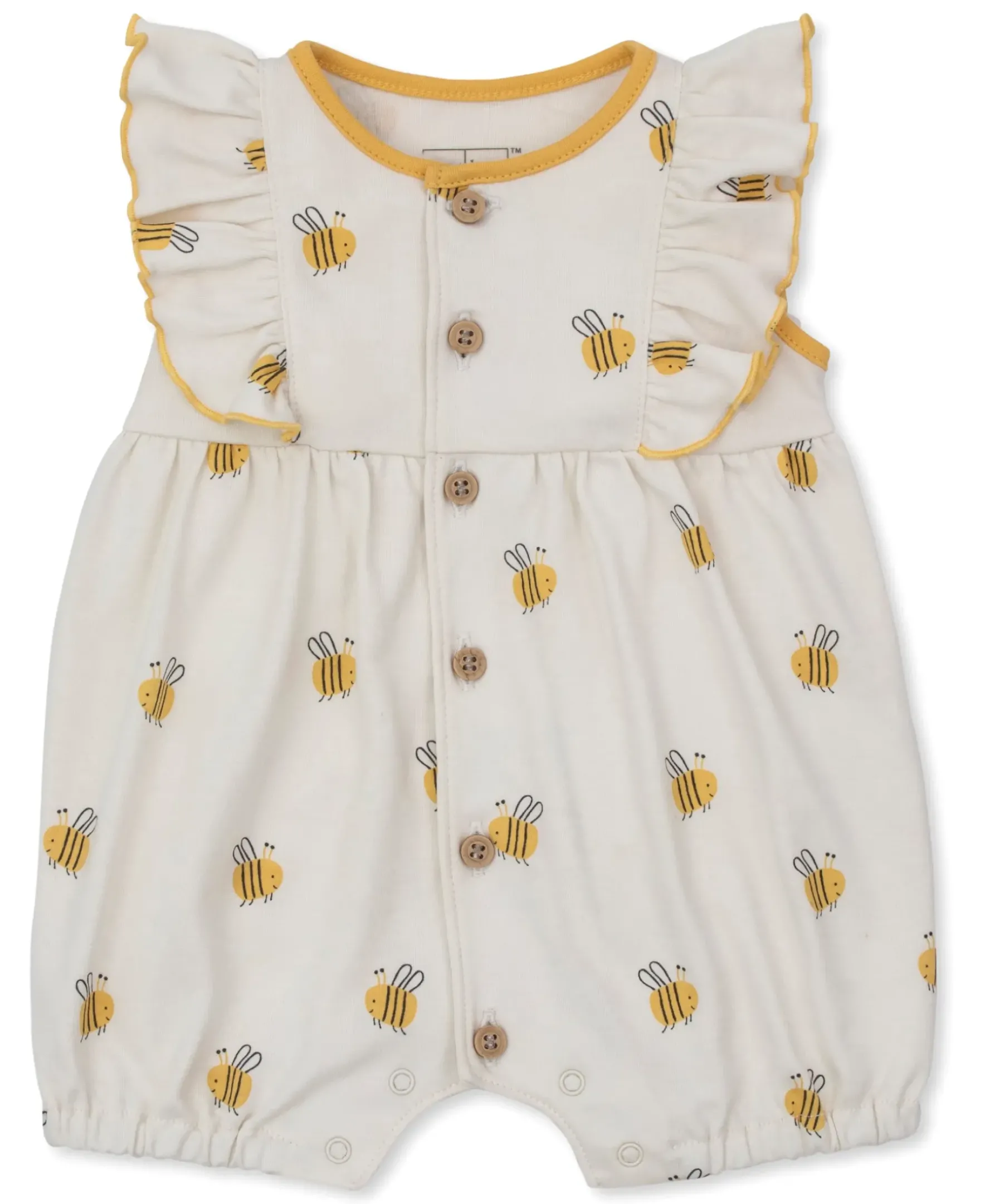 Kissy Kissy Kissy Love Tumbling Bees Sleeveless Playsuit> Playsuits|Rompers