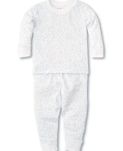 Kissy Kissy Kissy Superstars White Print Pajama Set> Pajamas|White Basics