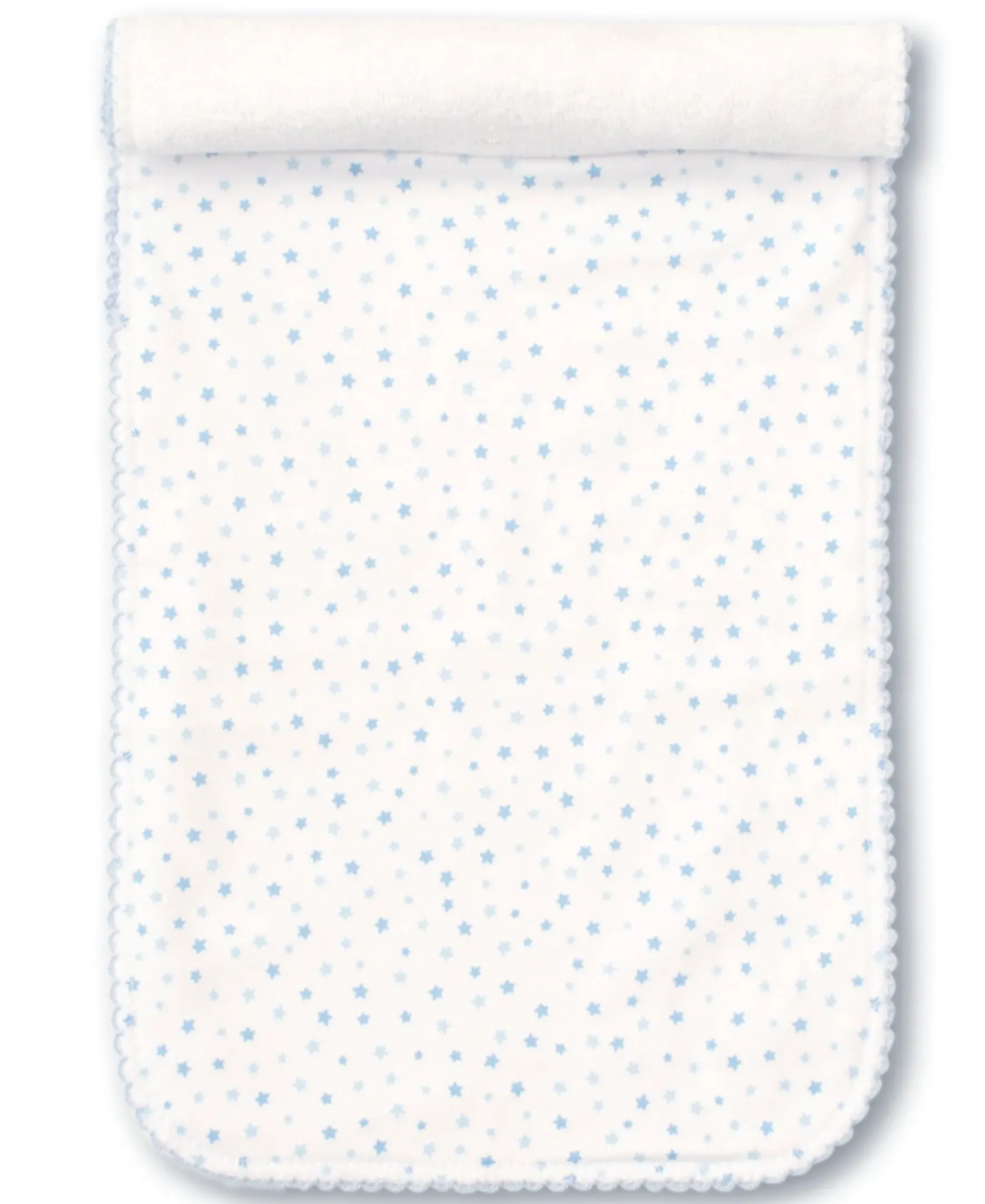 Kissy Kissy Kissy Superstars White Print Burp Cloth> Burp Cloths|White Basics