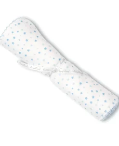 Kissy Kissy Kissy Superstars White Print Burp Cloth> Burp Cloths|White Basics