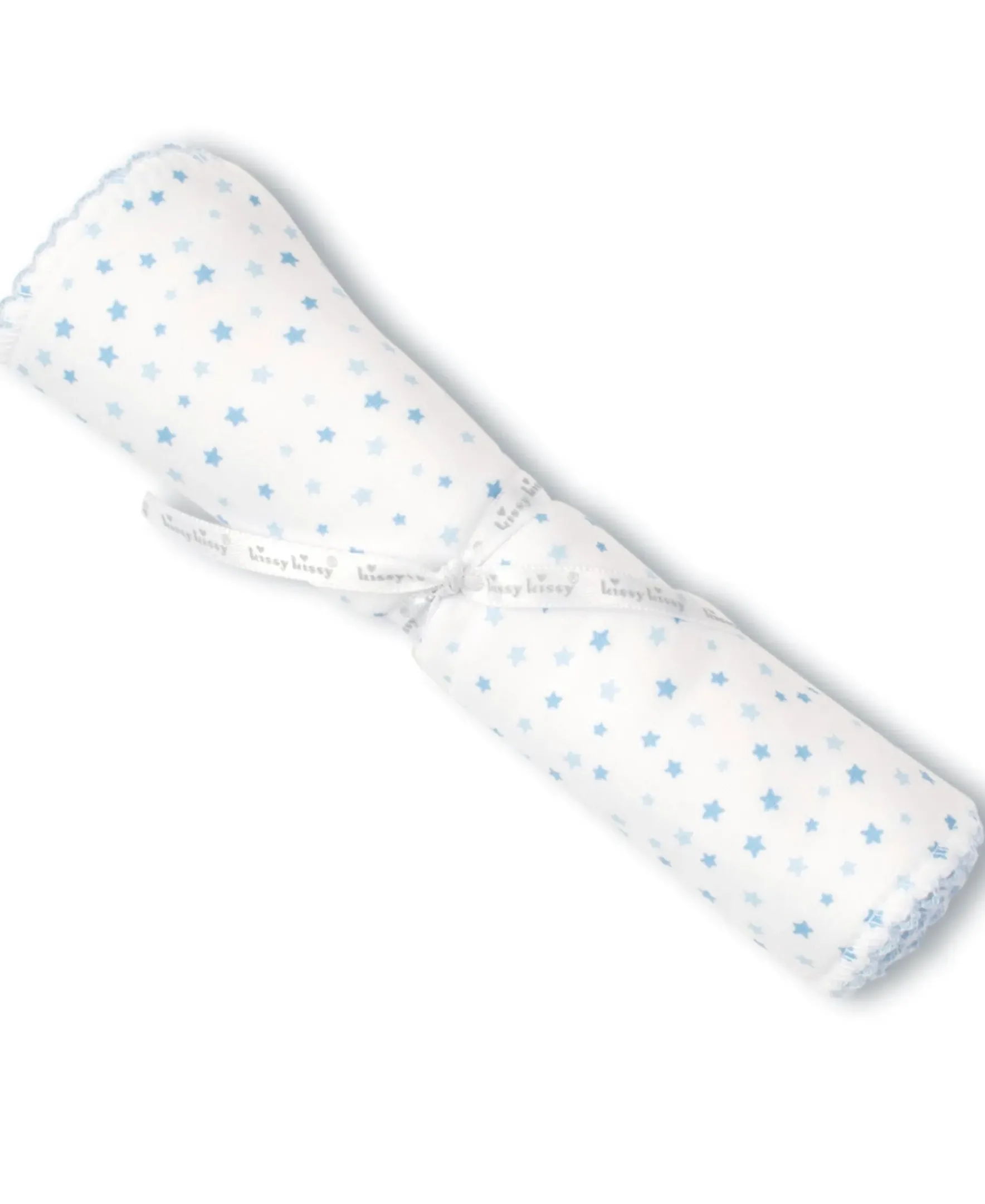 Kissy Kissy Kissy Superstars White Print Burp Cloth> Burp Cloths|White Basics