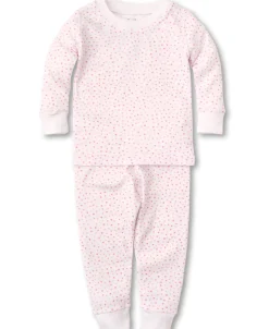 Kissy Kissy Kissy Sweethearts White Toddler Pajama Set>Kids Pajamas|Pajamas