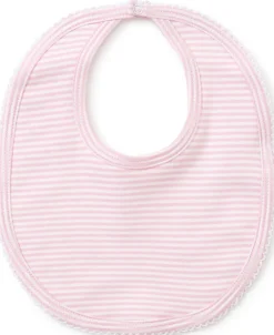 Kissy Kissy Personalized Simple Stripes Bib> Bibs