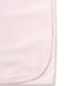 Kissy Kissy Personalized New Kissy Dots Blanket> Blankets|White Basics