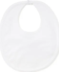 Kissy Kissy Personalized White Kissy Basics Bib> Bibs|White Basics