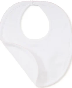 Kissy Kissy Personalized Kissy Basics Bib> Bibs|White Basics