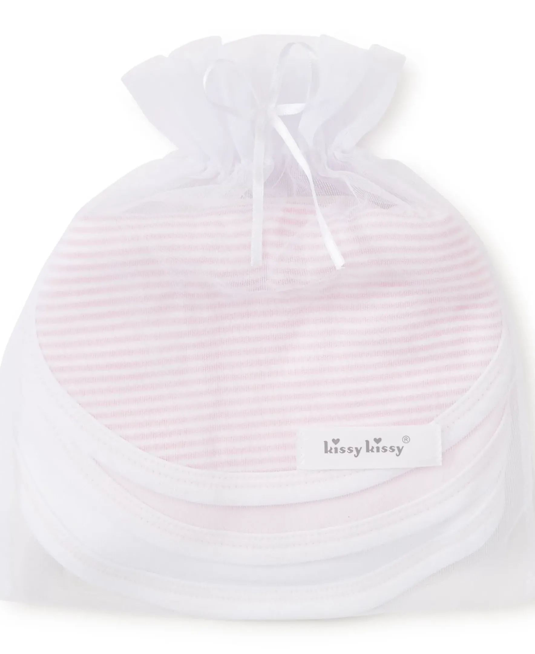 Kissy Kissy 3 Pack Bib Set w/ Tulle Bag> Bibs|Multipacks + Sets