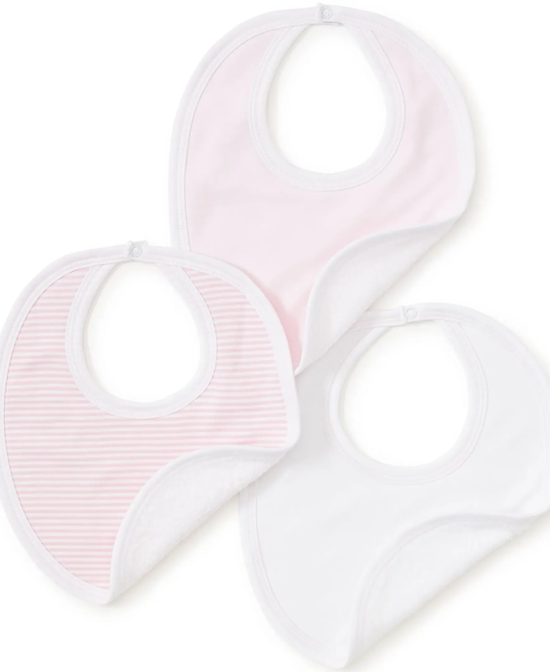 Kissy Kissy 3 Pack Bib Set w/ Tulle Bag> Bibs|Multipacks + Sets