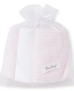 Kissy Kissy 3 Pack Burp Set w/ Tulle Bag> Burp Cloths|Multipacks + Sets