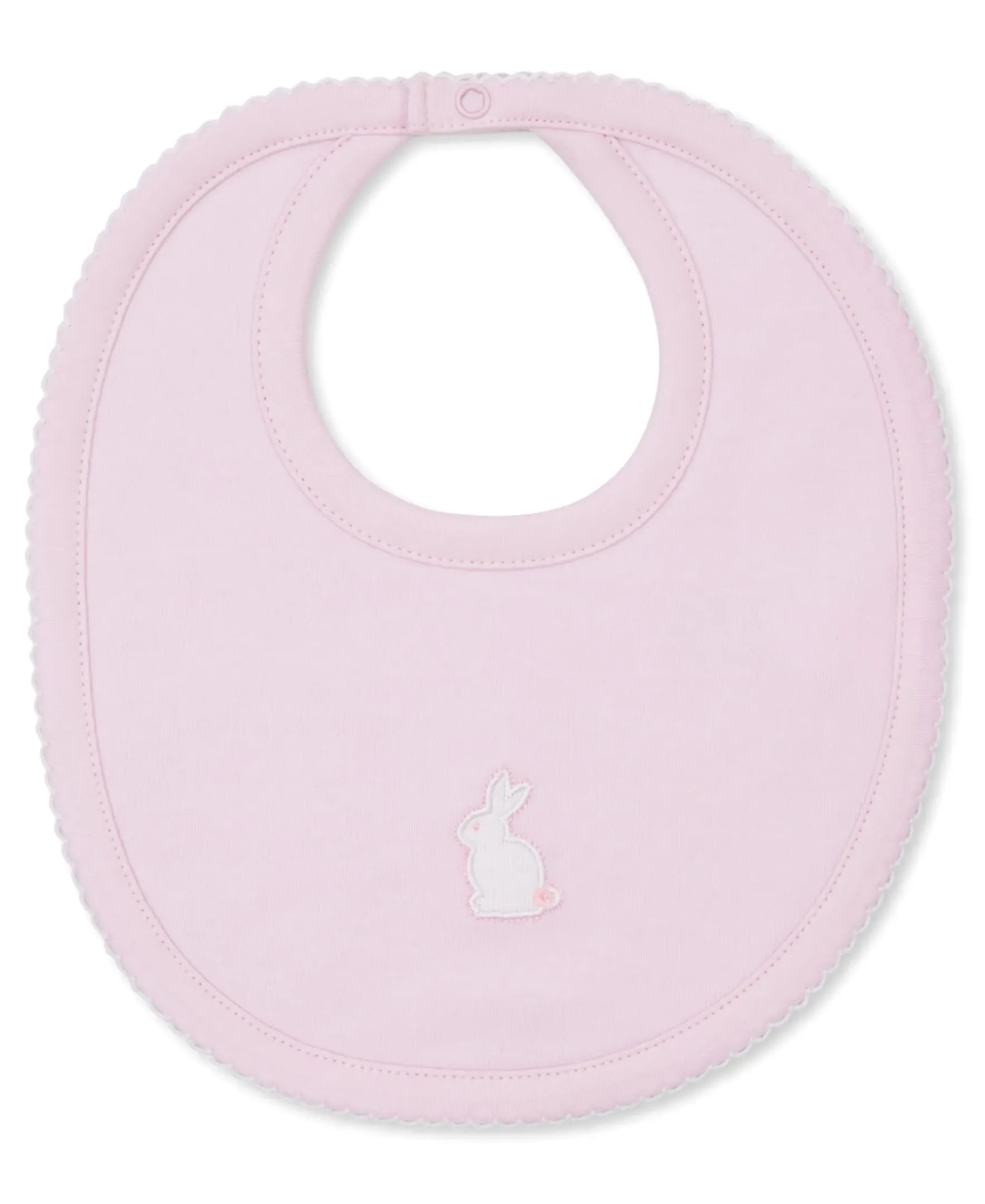 Kissy Kissy Pique Bunny Bash Bib> Bibs