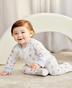 Kissy Kissy Playground Pups Zip Footie> Footies|Pajamas
