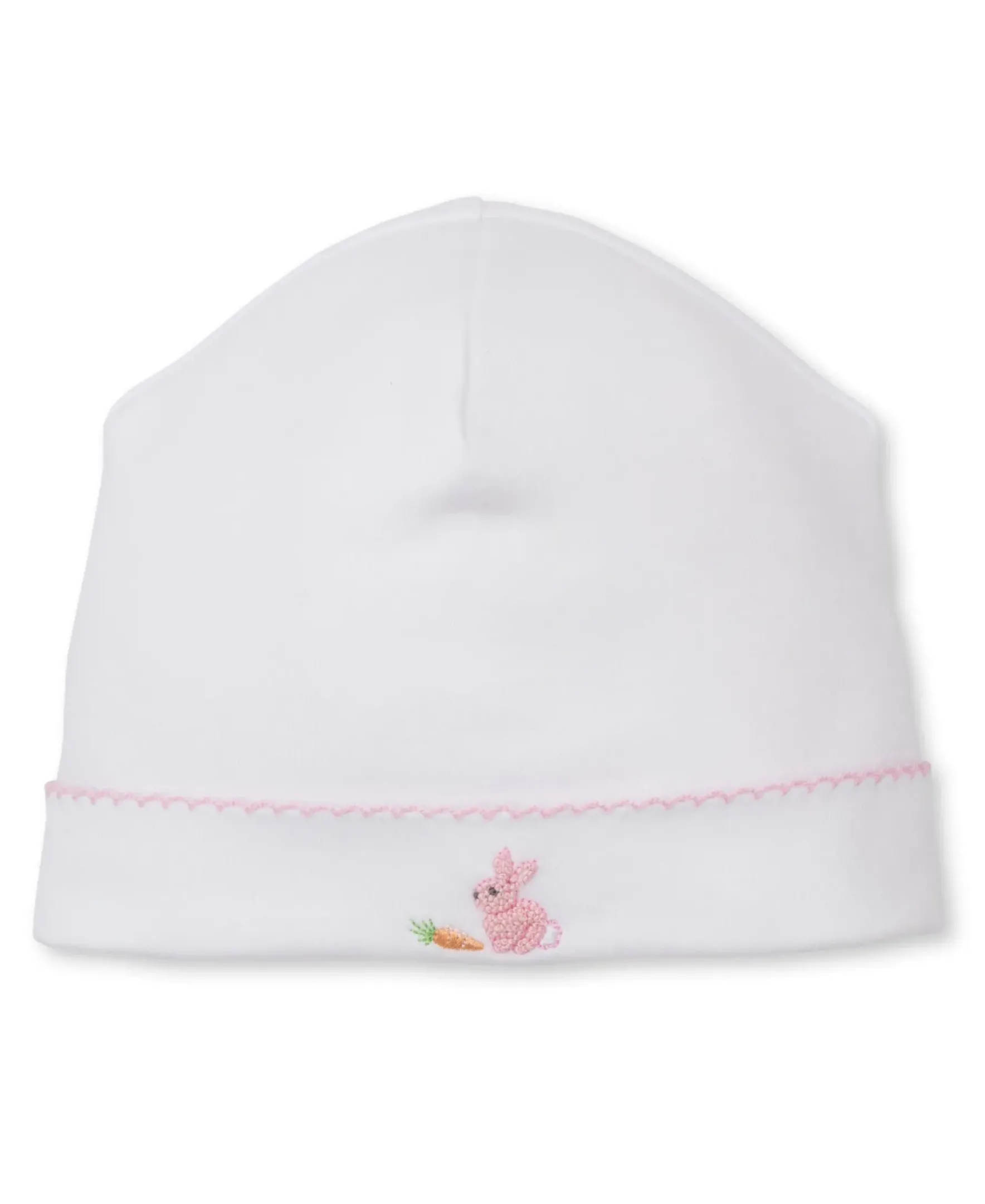 Kissy Kissy Premier Baby Bunny Patch Hand Emb. Hat> Hats|Smocking + Hand Embroidery