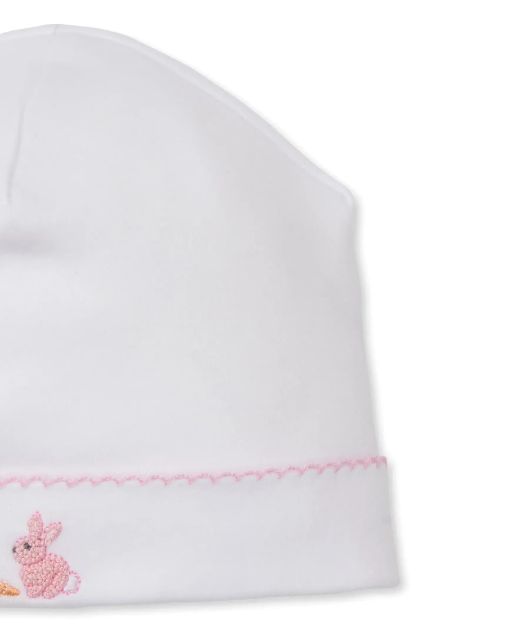 Kissy Kissy Premier Baby Bunny Patch Hand Emb. Hat> Hats|Smocking + Hand Embroidery