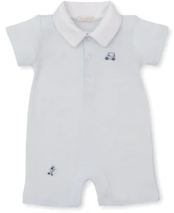 Kissy Kissy Premier Fairway Foursome Hand Emb. Short Playsuit> Playsuits|Rompers