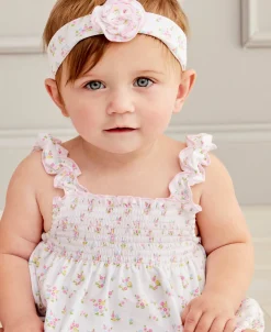Kissy Kissy Rainbow Flowers Bubble> Rompers|Dresses + Bubbles