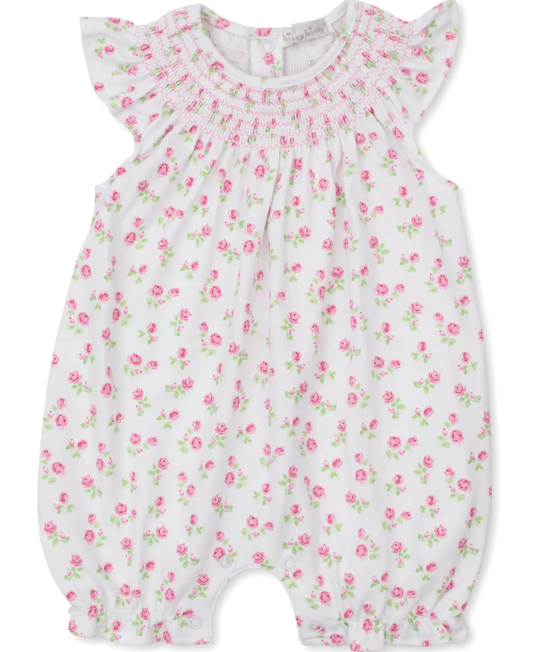 Kissy Kissy Rosy Roses Short Playsuit> Playsuits|Rompers