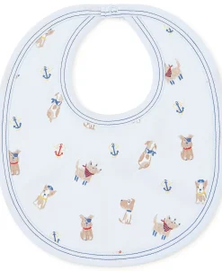 Kissy Kissy Salty Dogs Bib> Bibs