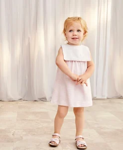 Kissy Kissy Saturday Regatta Stripe Toddler Dress><noscript><img width=
