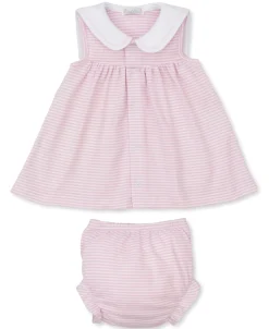 Kissy Kissy Saturday Regatta Stripe Dress Set> Dresses + Bubbles