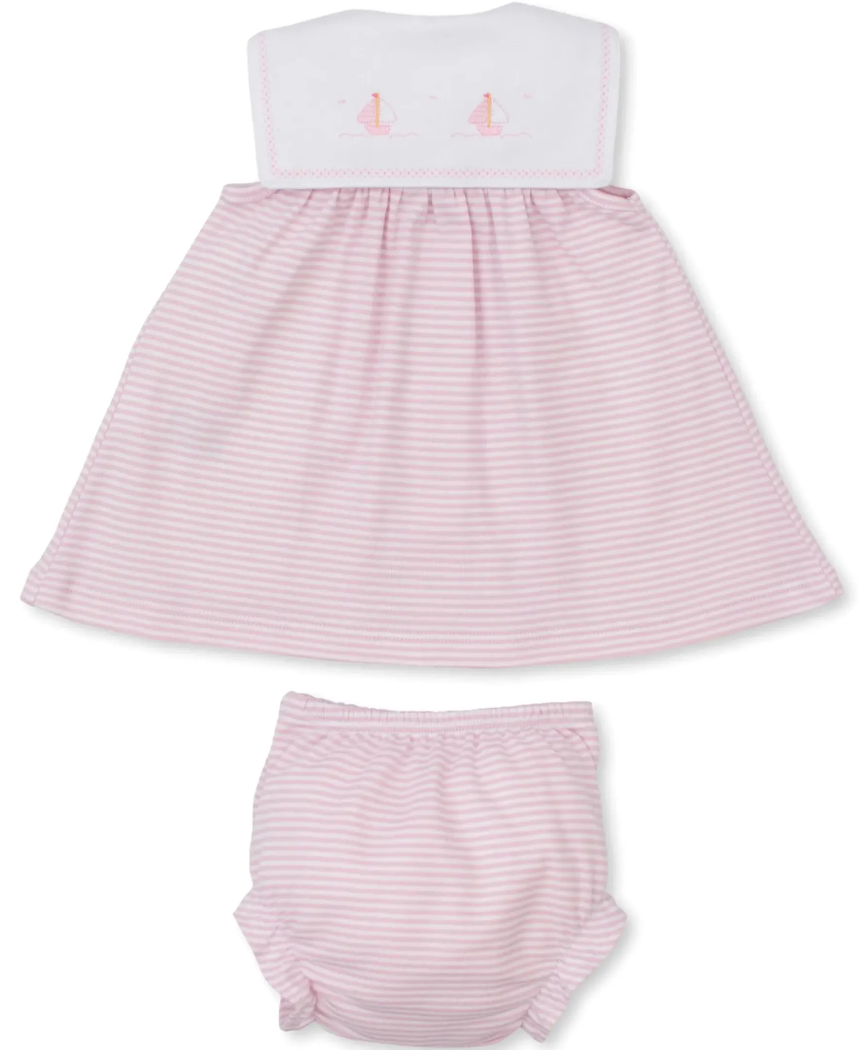 Kissy Kissy Saturday Regatta Stripe Dress Set> Dresses + Bubbles