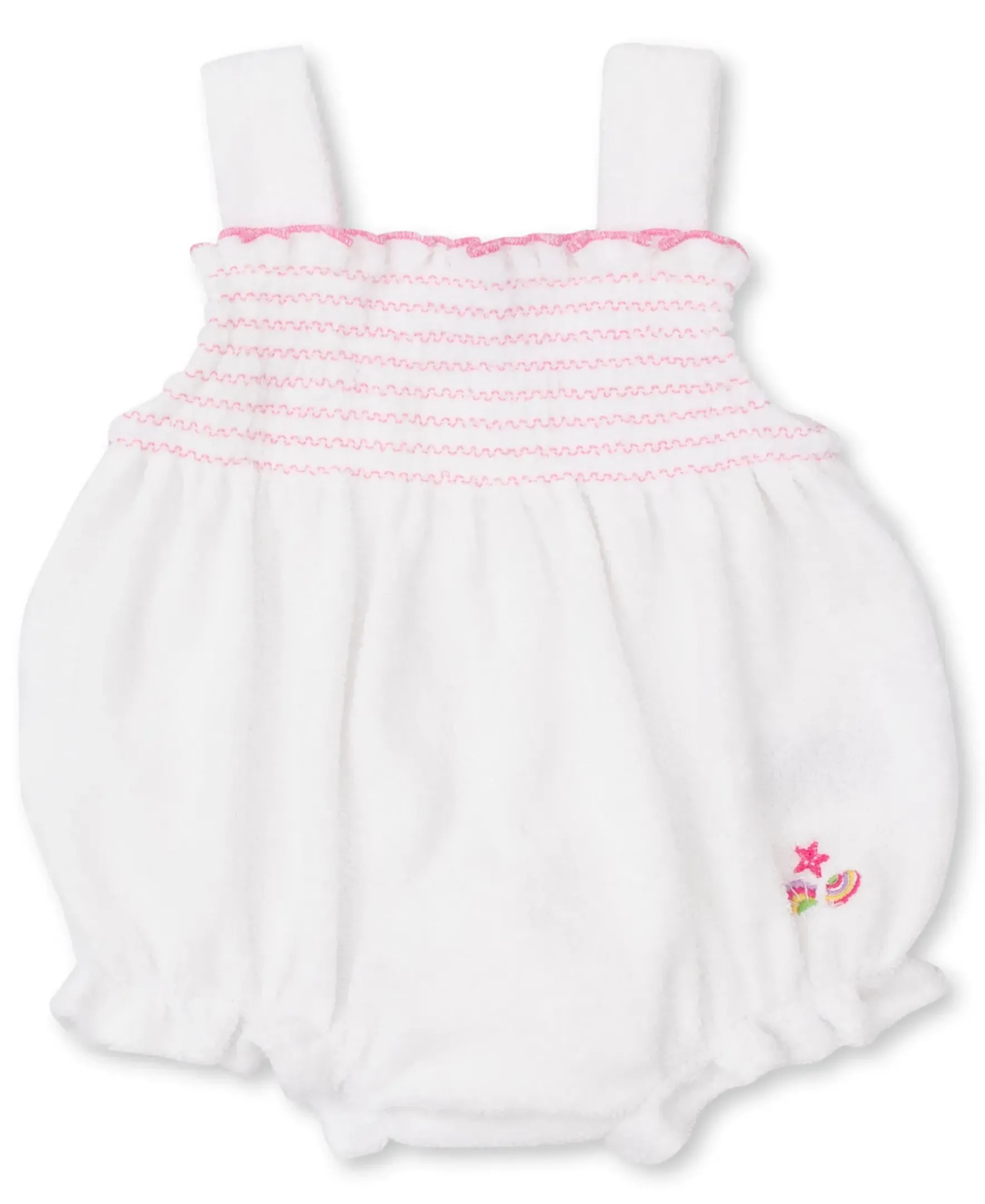 Kissy Kissy Sea Shell Magic Terry Bubble> Rompers|Dresses + Bubbles