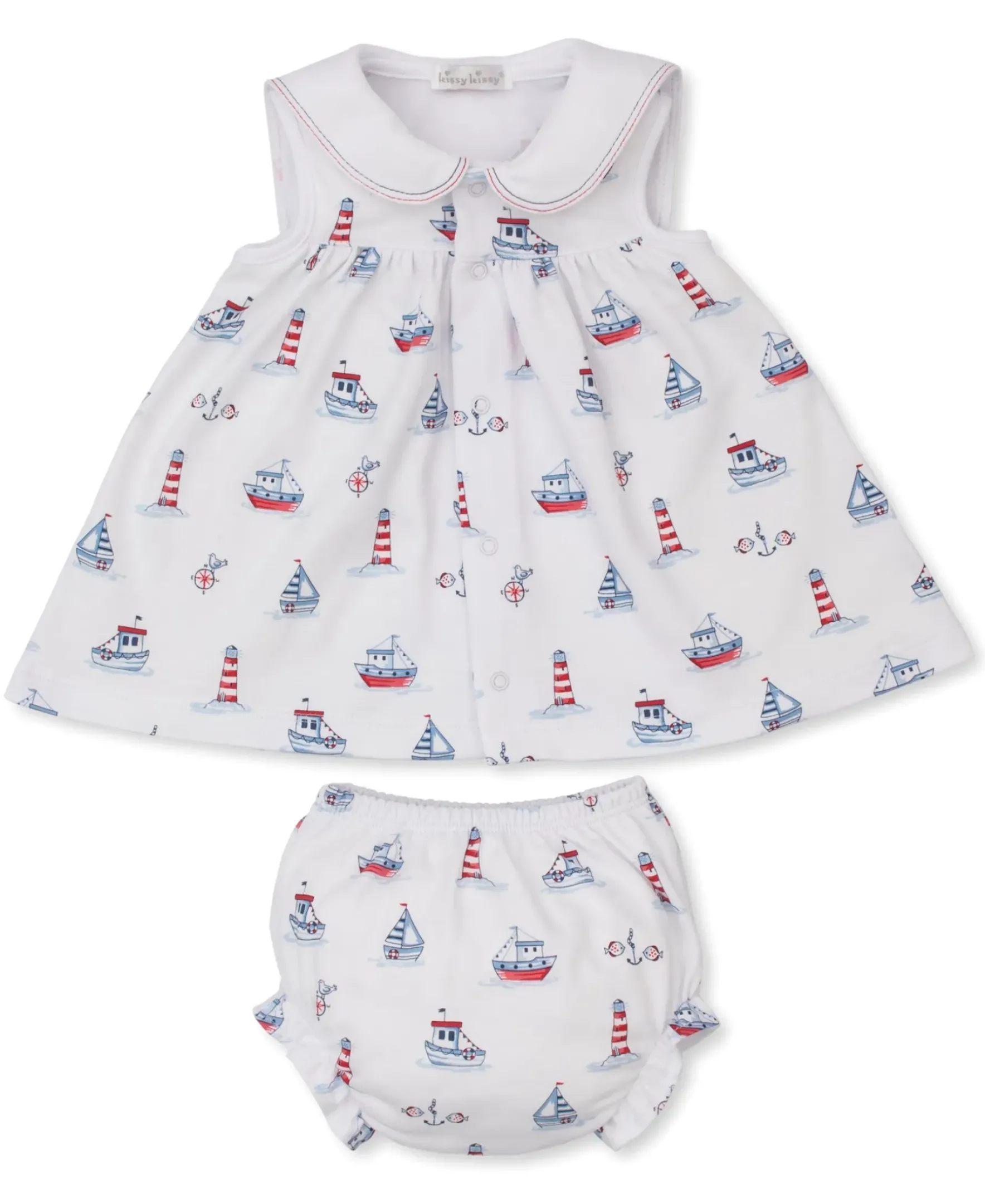 Kissy Kissy Seas the Day Dress Set> Dresses + Bubbles