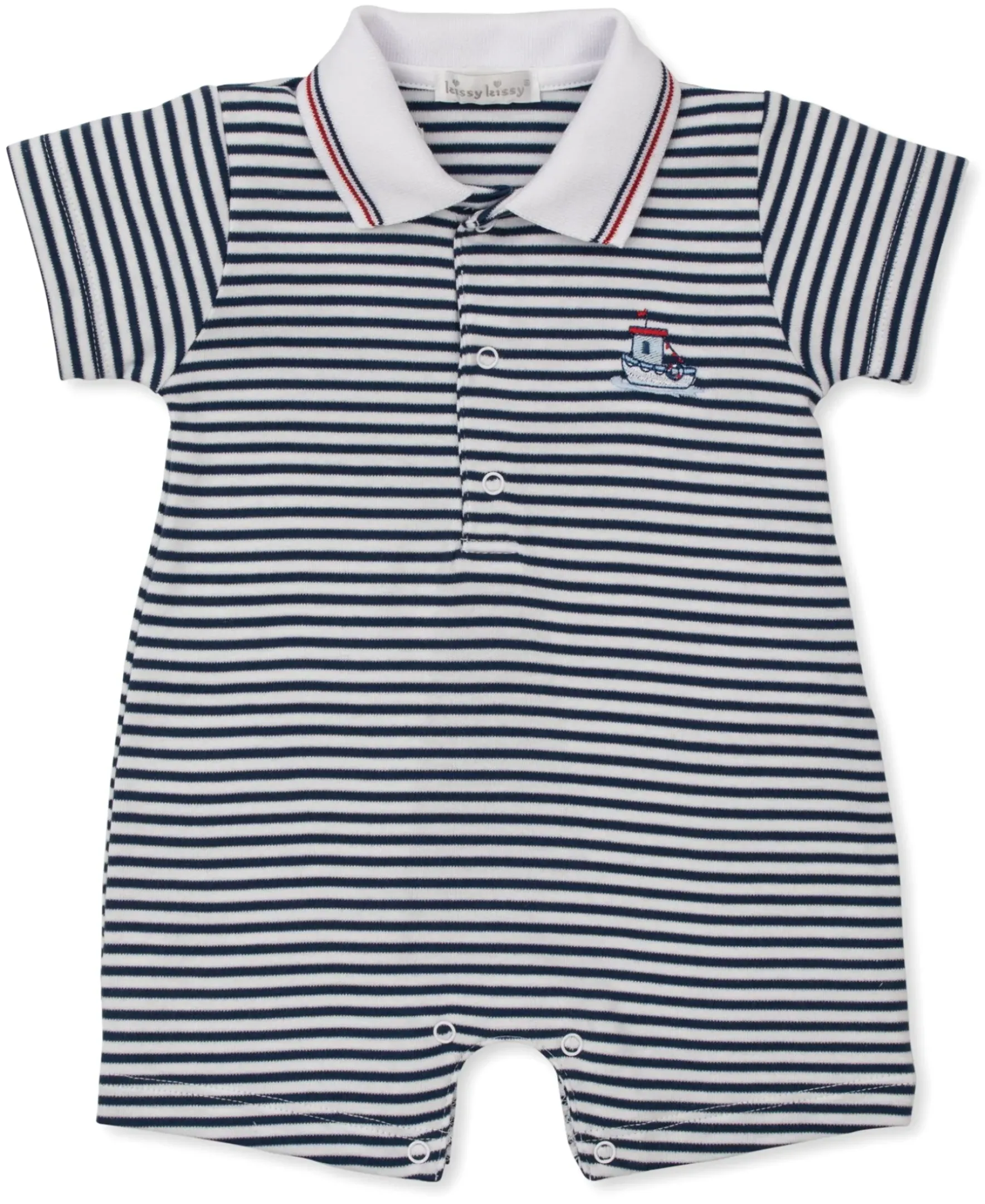 Kissy Kissy Seas the Day Short Stripe Playsuit> Playsuits