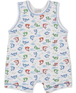 Kissy Kissy Shark Grins Sleeveless Playsuit> Playsuits|Rompers