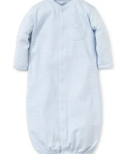 Kissy Kissy Simple Stripes Blue Convertible Gown> Convertible Gowns|Classic Collections